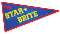 Pennant with our STAR BRITE Values