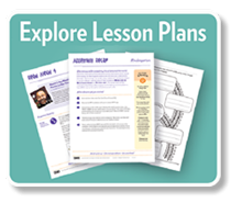 Explore lesson plans icon button